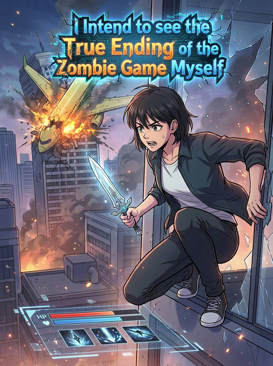 I Intend to see the True Ending of the Zombie Game Myself background