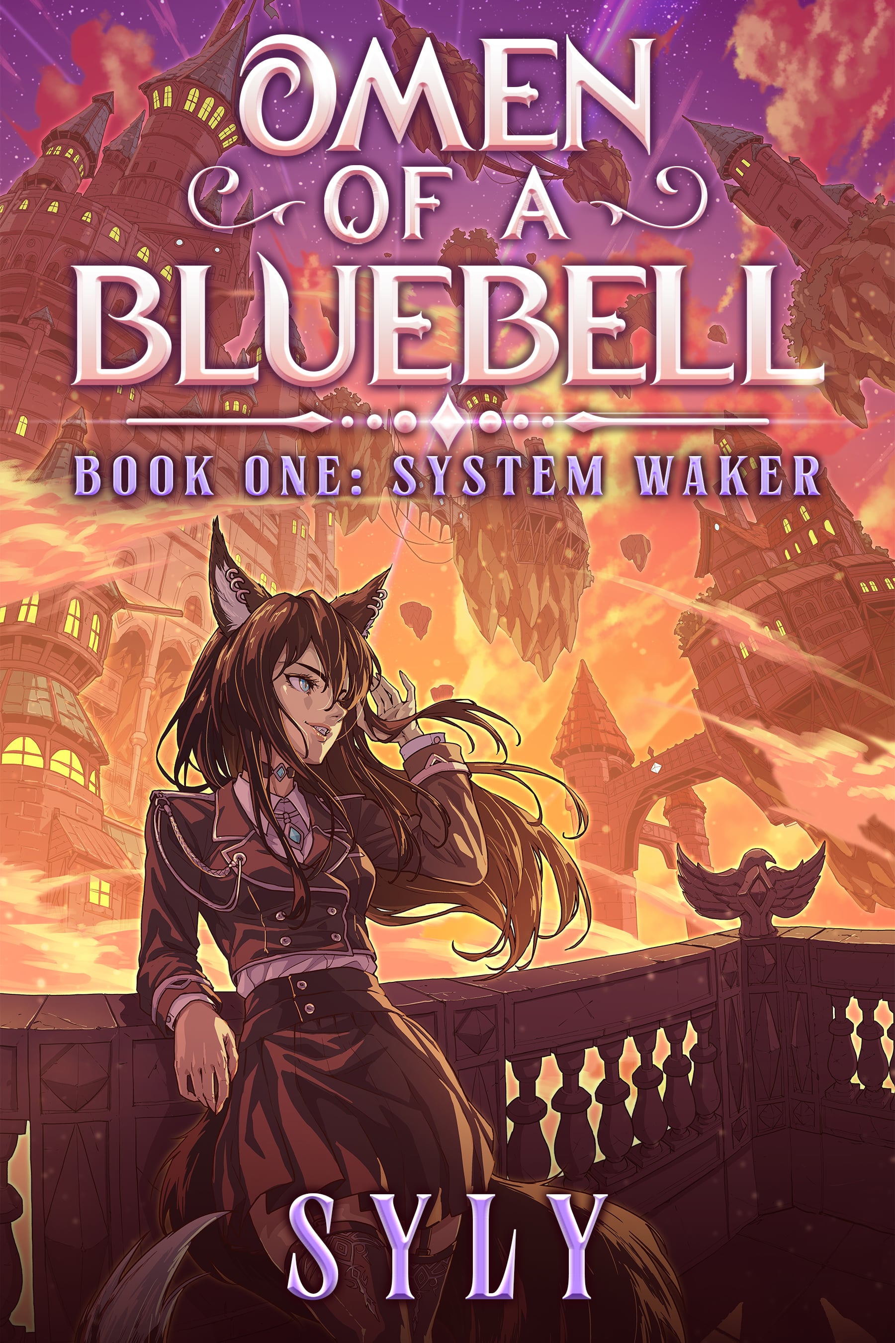 Omen of a Bluebell background