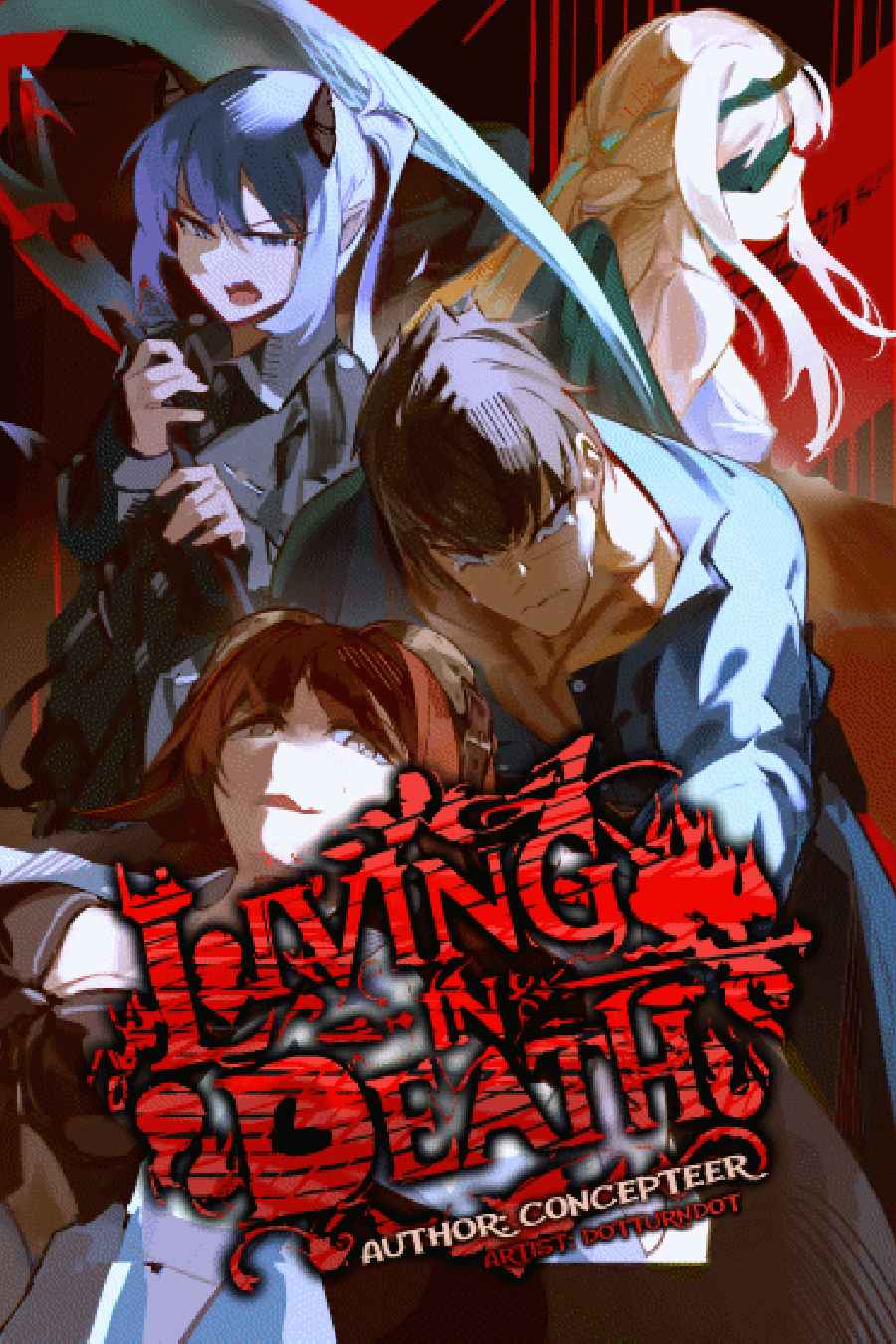Living In Death background